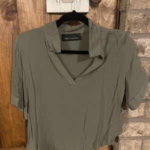 Women's Olive Green Top